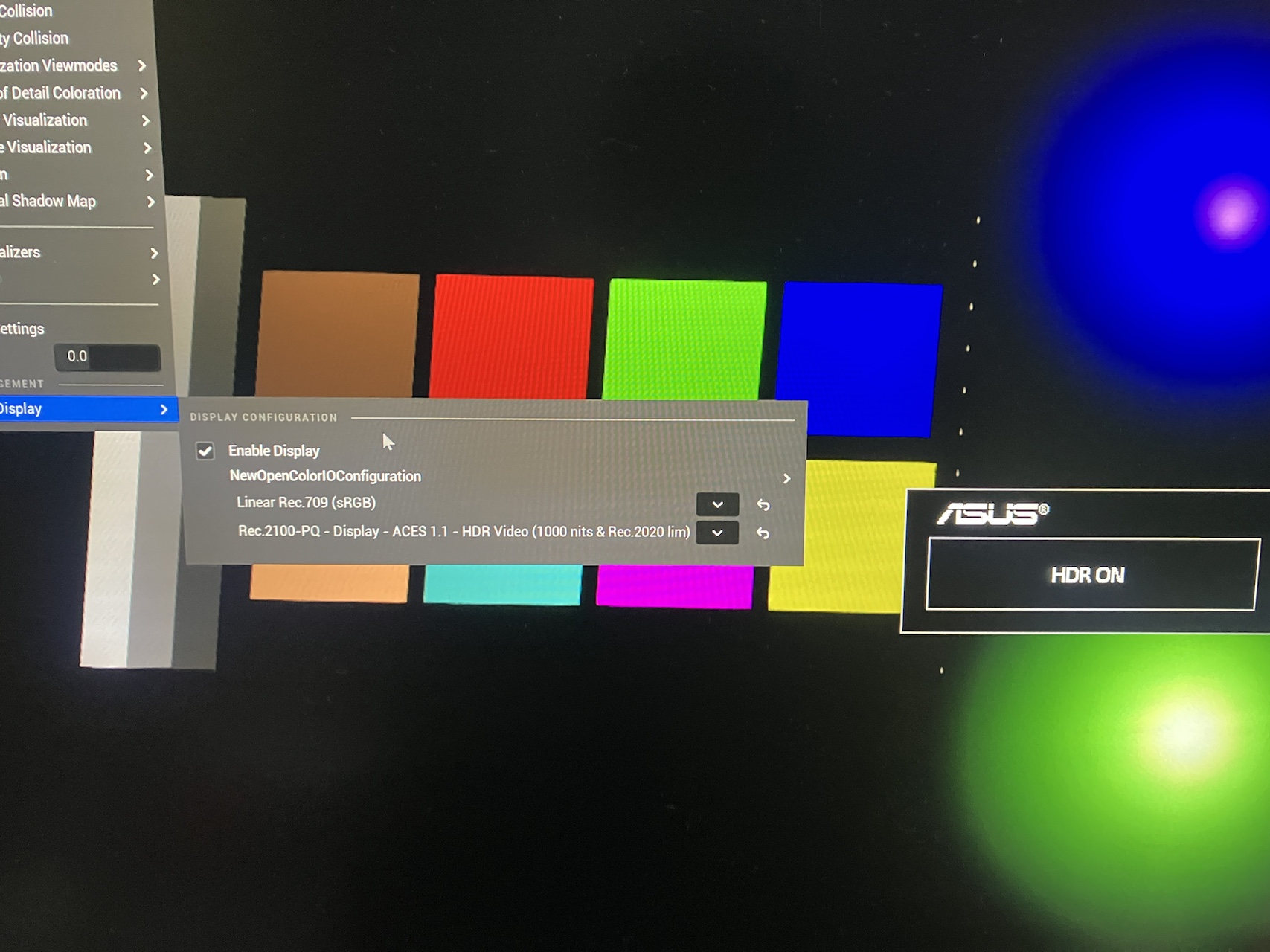 OpenColorIO ( OCIO ) でHDR出力する